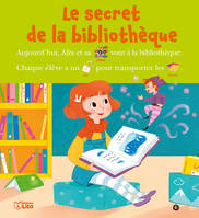 Lire avec les images, LIVRE LE SECRET BIBLIOTHEQUE