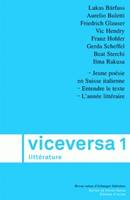 Viceversa littérature, n°1/2007