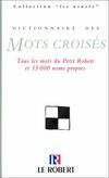 Dictionnaire des mots croisés