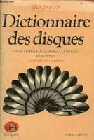 Dictionnaire des disques / guide critique de la musique classique enregistree [Paperback] DIAPASON, guide critique de la musique classique enregistrée