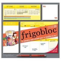 Frigobloc hebdomadaire / le calendrier maxi-aimanté pour se simplifier la vie ! : de septembre 2021