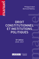 Droit constitutionnel et institutions politiques