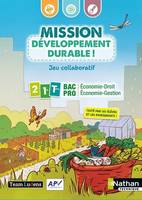 Mission Développement Durable 2de 1re Tle Bac Pro Eco-Droit Eco Gestion - 2023