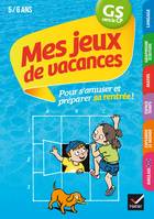 Mes jeux de vacances 2021 GS vers le CP 5/6 ans