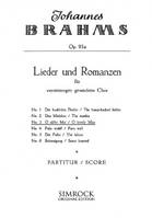 Lieder und Romanzen, No. 3 O süßer Mai (O Lovely May). op. 93a. mixed choir (SATB) a cappella. Partition de chœur.