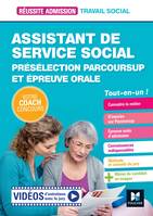 Réussite Admission - Assistant de service social (ASS) - Préselection Parcoursup et épreuve orale