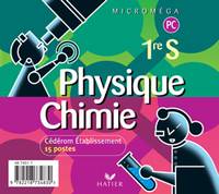 Microméga Physique-Chimie 1re S, Cédérom établissement 15 postes, éd. 2001 (compatible 2005)