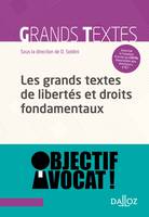 Les grands textes de libertés et droits fondamentaux - 5e ed.