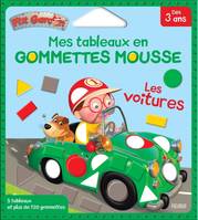 Mes tableaux en gommettes mousse - Les voitures