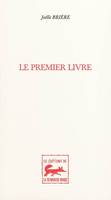 Le premier livre