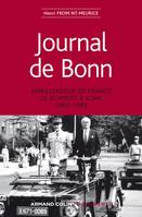 Journal de Bonn - Ambassadeur de France de Schmidt à Kohl 1982-1983, Ambassadeur de France de Schmidt à Kohl 1982-1983