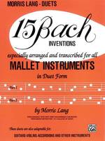 15 Bach Inventions, For All Mallet Instruments