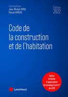 code de la construction et de l habitation 2022