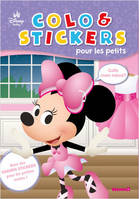Disney Baby - Colo & Stickers pour les petits (Minnie) - Avec des grands stickers pour les petites mains !