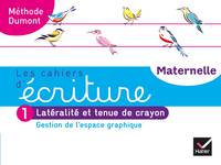 Les cahiers d'écriture - Maternelle PS, MS, GS Éd. 2020 - Cahier n°1 : Gestion de l'espace graphique