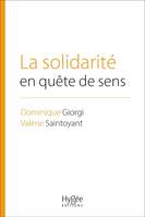 La solidarité en quête de sens