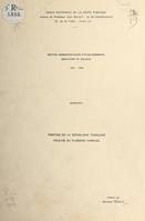 Position de la République togolaise vis-à-vis du planning familial, Mémoire présenté à l'École nationale de la santé publique, Section Administrateurs d'établissements sanitaires et sociaux