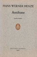 Antifone, 11 solostrings, wind instruments and percussion. Partition d'étude.