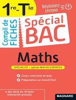 Spécial Bac Compil de Fiches Maths 1re, Tle Bac 2024, Tout le programme de Maths 1re et Tle en 100 fiches visuelles