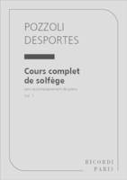 Cours Complet de Solfege Vol. 1, Revu par Yvonne Desportes