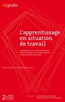 L’apprentissage en situation de travail, Itinéraires du développement professionnel des enseignants d’éducation physique