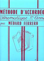 Méthode d'accordéon chromatique 1ère année