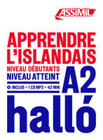 Apprendre l'islandais, Niveau débutants a2