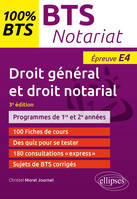 Droit général et droit notarial, Épreuve e4