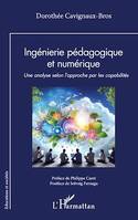 Ingénierie pédagogique et numérique, Une analyse selon l'approche par les capabilités