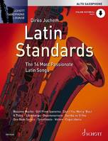 Latin Standards, The 14 Most Passionate Latin Songs. alto saxophone.