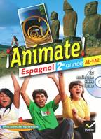 Animate Espagnol 2e année éd. 2012 - Manuel de l'élève + CD audio-rom, Elève+CDaudio/Rom