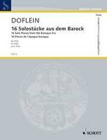 16 Pièces de l'époque baroque, flute.