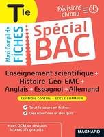 Spécial Bac Maxi Compil de Fiches contrôle continu Tle Bac 2024, Tout le programme en 191 fiches, cours ultra-visuel, mémos, schémas-bilans, exercices et QCM