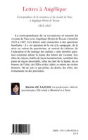 LETTRES A ANGELIQUE - CORRESPONDANCE DE LA VICOMTESSE ET DU VICOMTE DE VAUX A ANGELIQUE DORTET DE TE, Correspondance de la vicomtesse et du vicomte de Vaux à Angélique Dortet de Tessan 1819-1847