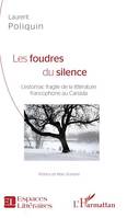 Les Foudres du silence, L'estomac fragile de la littérature francophone au Canada