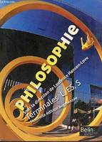 Philosophie - Terminale L, ES, S (2012), Manuel élève