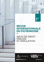 Abus de droit, fraude et simulation, RIP n° 10/11