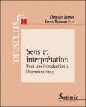 Sens et interprétation, Pour une introduction à l'herméneutique  
N° 23