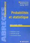 Probabilités et statistique. Médecine / Pharmacie DEUG SVT, médecine, pharmacie, DEUG SVT