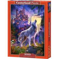 PUZZLE 1000 PCS - LOUP DEVANT CHATEAU