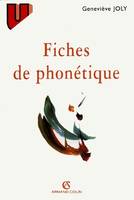 Fiches de phonétique