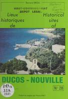 Lieux historiques de Ducos-Nouville, Historical sites of Ducos-Nouville