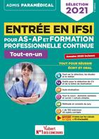 Entrée en IFSI, Pour as-ap et formation professionnelle continue