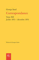 12, Correspondance, Juillet 1853 - décembre 1854