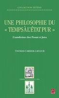 Une philosophie du « temps à l’état pur », L'autofiction chez Proust et Jutra