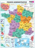 La France relief/Régions primaire