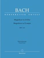 Magnificat In D BWV 243 - Vocal Score