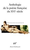 Anthologie de la poésie française du XVIᵉ siècle