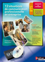 12 situations de communication professionnelle en entreprise BTS 1/2 AM Coffret Collectif