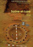 Carte archéologique de la Gaule. [Nouvelle série], 71, Carte archéologique de la Gaule, 71/3. Saône-et-Loire